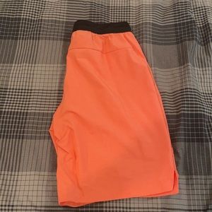Large Adidas Salmon Colored Athletic Shorts
